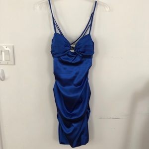 Blondie Nites Royal Blue Formal Dress, size 1